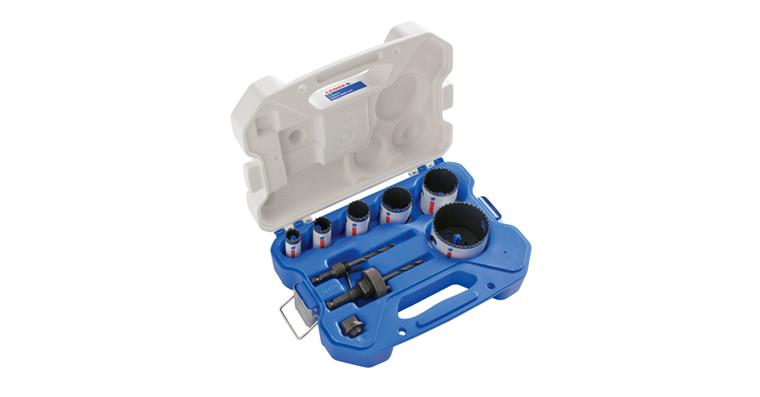 Hole saw set 9 pieces bimetal