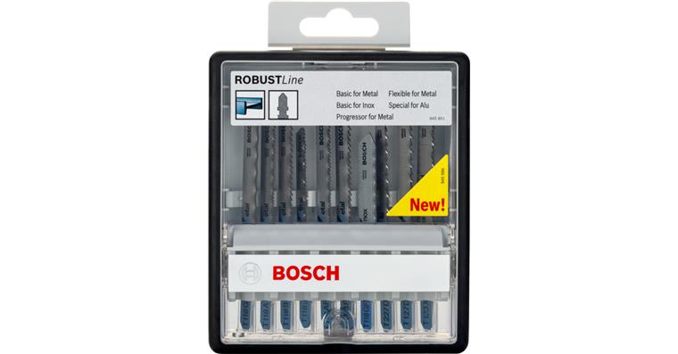 Stichsägeblatt-Set 10-teilig Robust Line Metall Expert