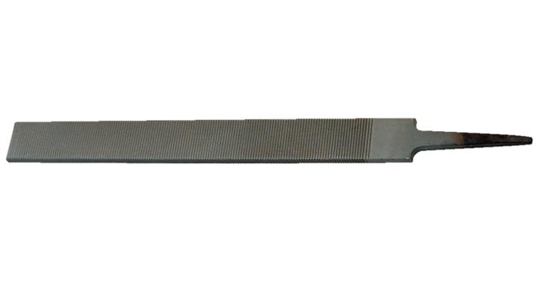 Soft metal file, flat, length 250 mm, cut 0