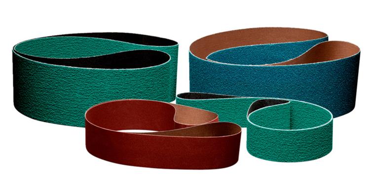 Schleifband Zirkonkorund 75 x 2000 mm Grit-Typ R Korn 80, Pack = 10 Stück