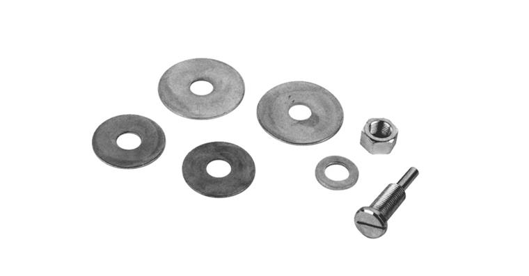 Spanndorn Schaft-Ø 6 mm für Scotch-Brite XT-DC und CG-DC und Bristle Brush