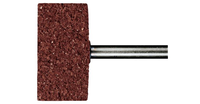 Zylinder-Schleifstift INOX (ADW) Schaft-Ø 6 mm Mischkorund Korn 46 Ø 10x3 mm