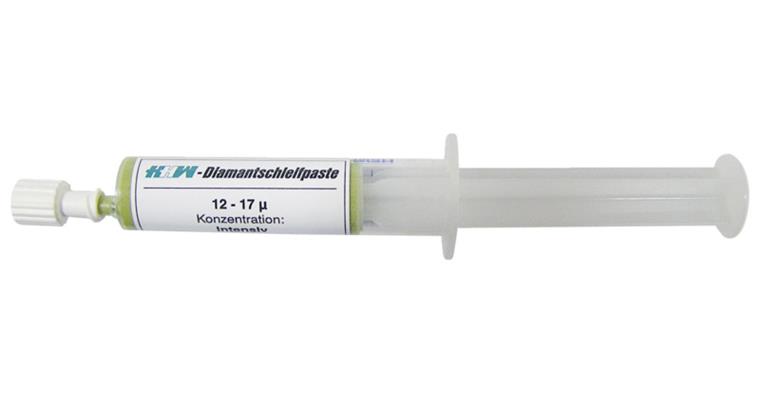 Diamant-Polierpaste Farbe grün Inhalt 20 ml Körnung 12 - 17 µ
