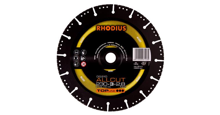 Diamond cutting disc DG210 Allcut dia. 150 x 2.5 x 3 mm hole 22.23 mm