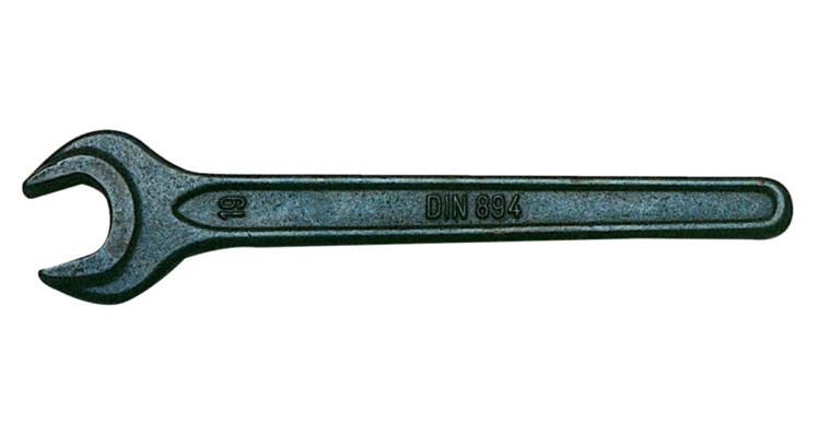 Einmaulschlüssel 15° DIN 894 Spezialstahl SW 32 mm