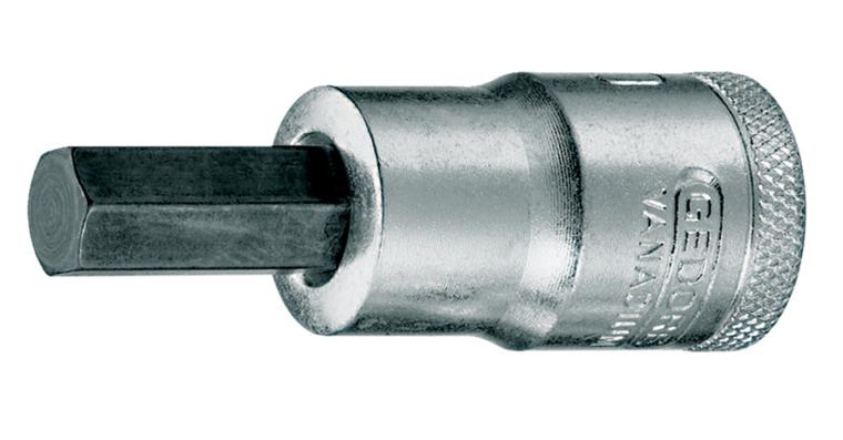 1/2 inch hex screwdriver bit chromium-vanadium steel AF 8 x 60 mm