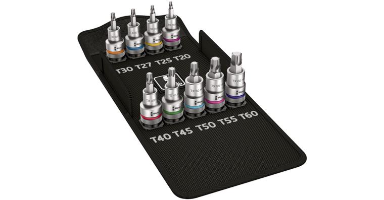 1051456100 1/2 Z Zyklop TORX®-Schraubendreher-Einsatz 9tlg. T 20/25/27/30/40/45/50/55/60