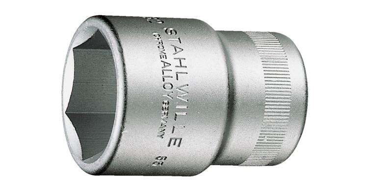 3/4 inch hexagon socket DIN 3124/ISO 2725 HPQ steel AF 30 mm