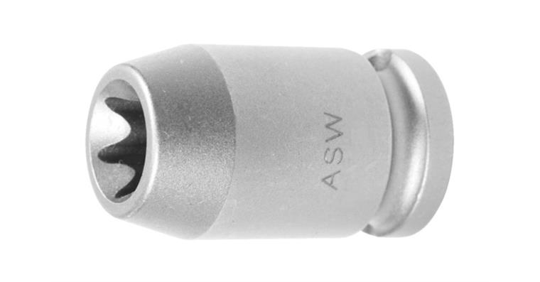 3/8 inch external TX® impact screwdriver bit CV special steel size E 8