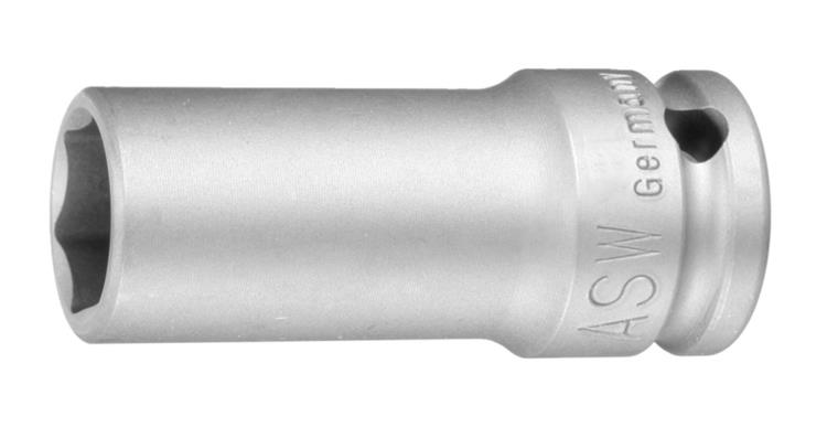 1/2 inch hex impact screwdriver bit CV special steel long AF 14 mm