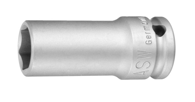 1 inch hexagon impact screwdriver bit CV special steel long AF 27 mm