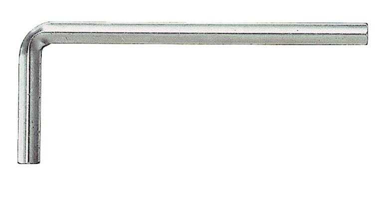Hexagon pin wrench DIN 911 Hex-Plus nickel-plated AF 5 mm
