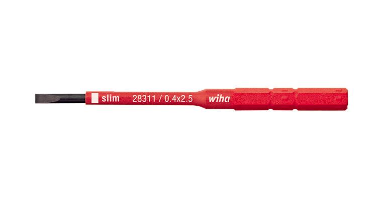 VDE-Wechselbit Schlitz 3,0 x 0,5 x 75 mm für Handhalter 52497201 + 55526 101-103