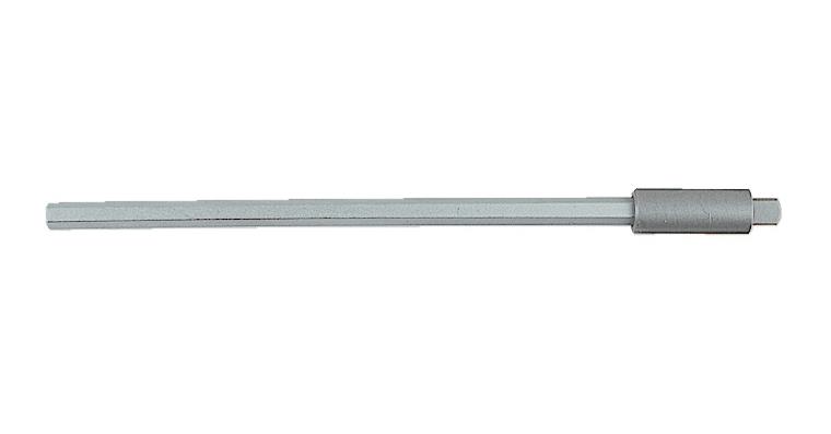 6 mm hexagon combi blade with 1/4 inch square drive mount
