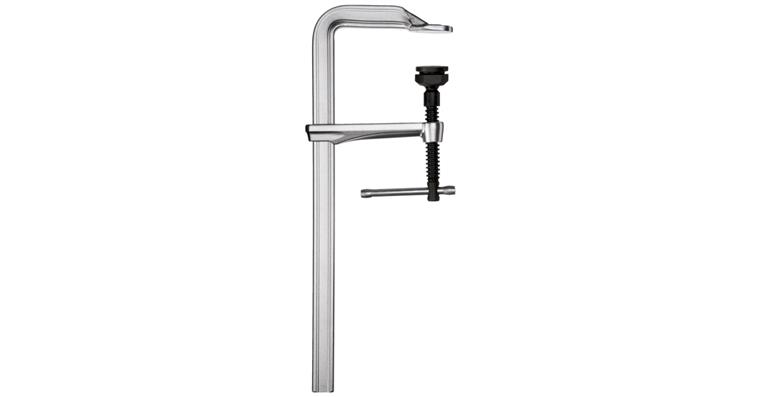 High-performance clamps, clamping width x overhang 300 x 140 mm, rail 34 x 13 mm