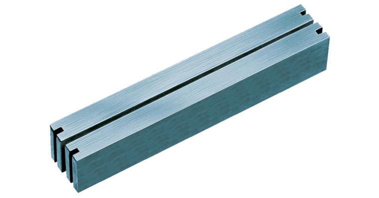 Glatte Einsätze Paar Aluminium Backenbreite 125 mm für Schraubstockbacken 53720