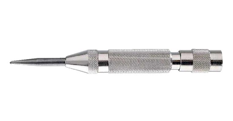 Automatic centre punch tip dia. 6 mm length 130 mm