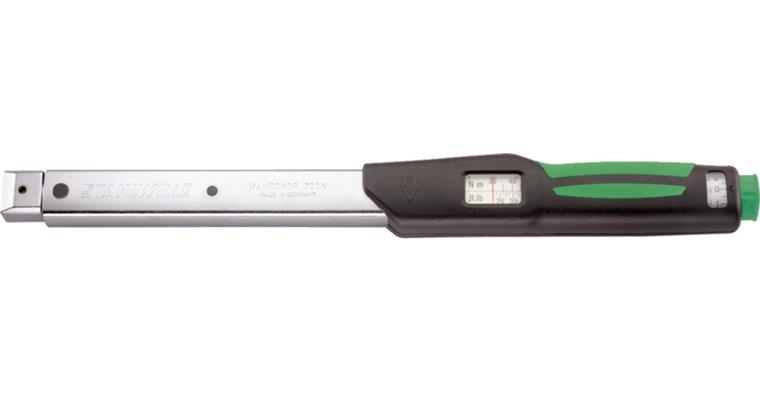 Drehmomentschlüssel Service Manoskop 730N, 9x12 mm, 20-100 Nm, L=386 mm