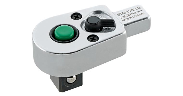 3/8 inch plug-in reversible ratchet 9x12 mm 30 teeth QuickRelease reversible