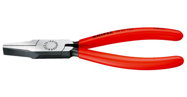 Flat-nose pliers 140 mm special tool steel lightweight grip covers