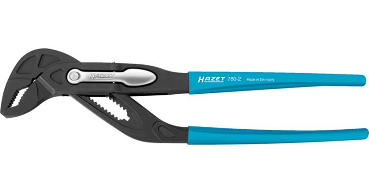 Water pump pliers DIN/ISO 8976 with quick-action lever, length 260 mm