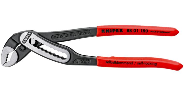 Water pump pliers Alligator DIN/ISO 8976 180 mm box 9x slip joint