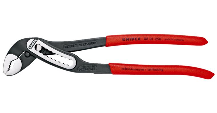 Water pump pliers Alligator DIN/ISO 8976 250 mm box 9x slip joint