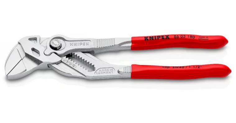 Pliers wrench 180 mm up to AF 40 mm 15x position box joint