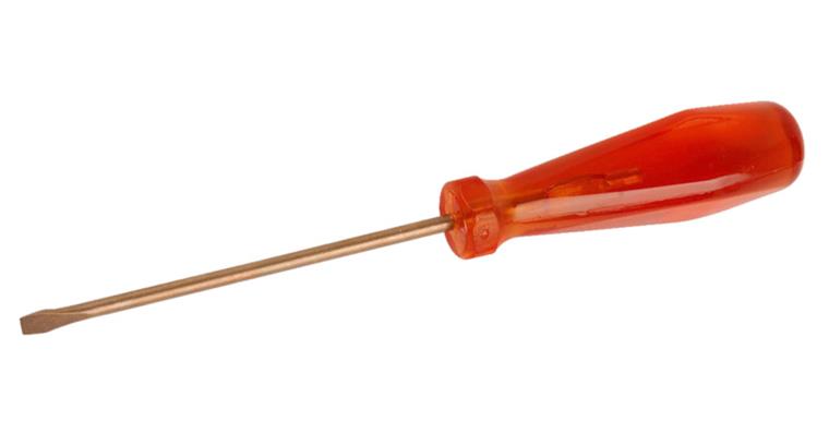 Spark-free slotted screwdriver 6x100 mm