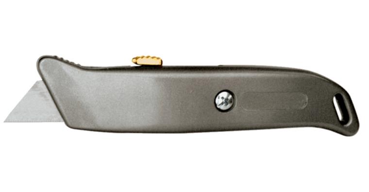 Universal knife standard with retractable blade incl. 5 trapezoidal blades