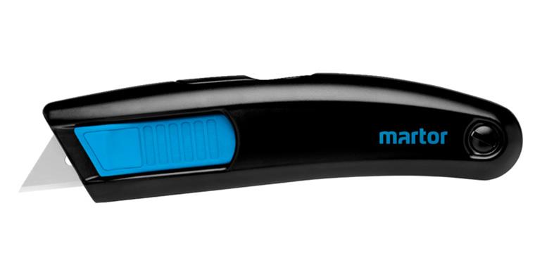 Sicherheitsmesser SECUPRO MEGASAFE mit 1 Trapezklinge für Rechts-/Linkshänder