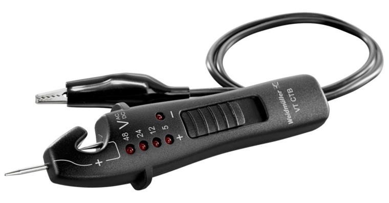 1062355201 Universal-Spannungsprüfer 3-48 Volt mit Kabeltest, zur Fehlersuche an E-Teilen