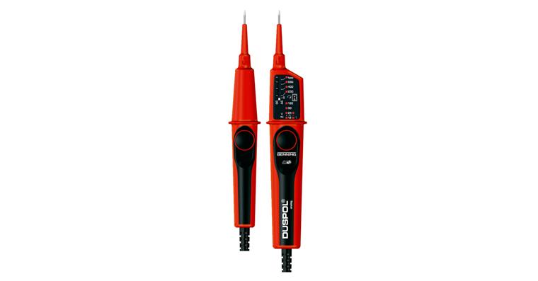 DUSPOL analog plus two-pole voltage and continuity tester 12-1,000 V AC/DC