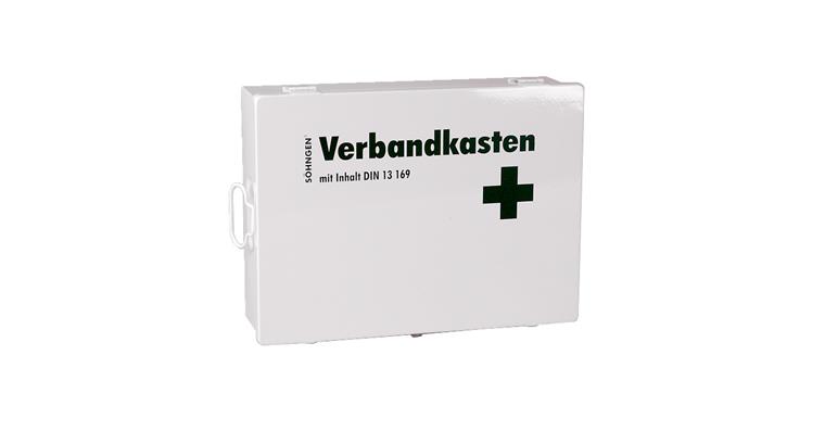 First aid kit Oslo white contents according to DIN 13169 350x250x100 mm
