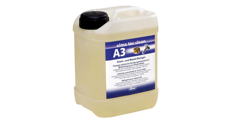 Ultrasonic cleaning concentrate Elma Tec Clean A3 contents 10.0 litres
