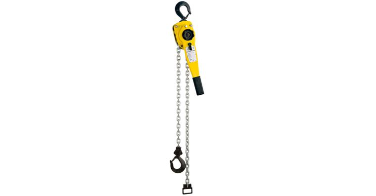 Multi-purpose lever hoist device UNOplus, rnd stl ch. sh/stl lift 1.5m ld 3000kg