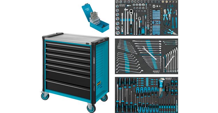 Workshop trolley type 179 NXL-7/265 7 drawers equipped