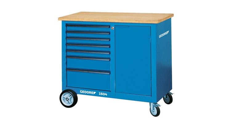 Rollwerkbank Modell 1504 0701 mit 8 Schubfächern