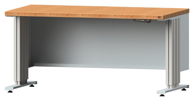 Workbench LIFT universal plate LxDxH 1500x800x740-1140 mm