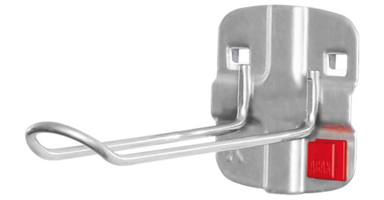 Tool holder for self-contained packaging length x width 125 x 30 mm anthracite