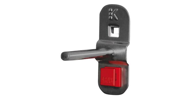 Werkzeughalter mit 1x geradem Dorn Länge x Ø 50 x 6 mm anthrazit