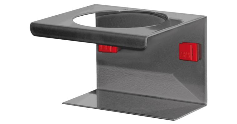 Can holder 1x width x diameter 100 x 70 mm anthracite