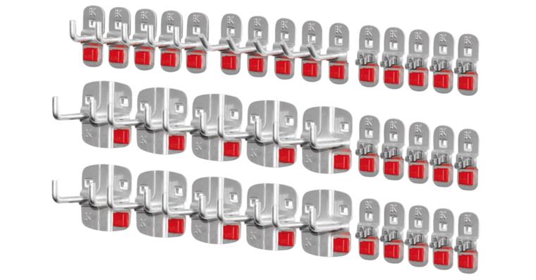 Tool holder assortment ABAX® 35 pcs anthracite