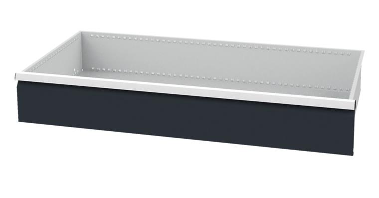 Schublade BxT 1200x600mm Vollauszug 100% 180kg Fronthöhe 200mm RAL7035/7016