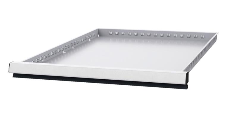 Drawer WxD 450x600mm full-exten. sl. 100 % 70kg front height 50mm RAL7035/7016
