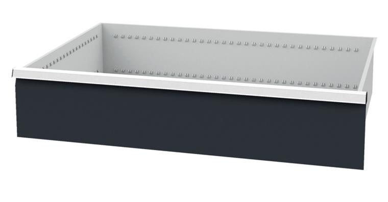 Drawer WxD 900x600mm full-exten. sl. 100 % 180kg front height 200mm RAL7035/7016
