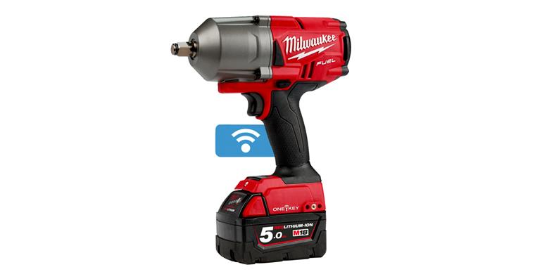 Red Li-ion M18 ONEFHIWF12-502X cordless impact driver 18.0 V/5.0 Ah