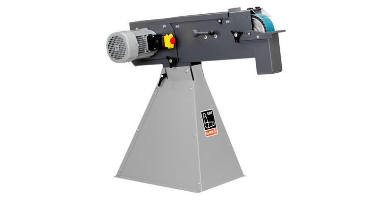 Belt sanding machine GX 75 2,000 x 75 mm rotation speed 3,000 rpm 400 volts