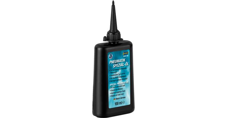 Pneumatic special oil 100 ml silicone-free with locking cap