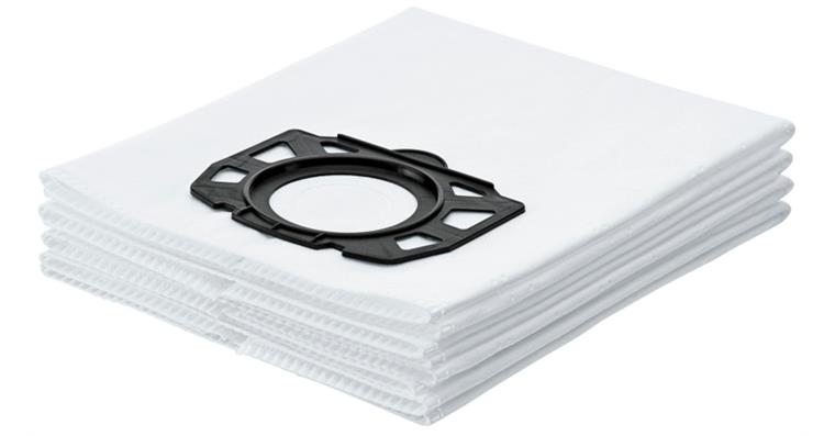 Fleece filter bag pack = 4 pieces for WD 5 Premium wet/dry vacuum cleaner